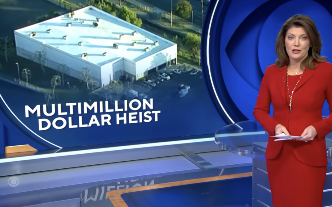 Professional Thieves Steal $30 Million in Daring High End Los Angeles Robbery
